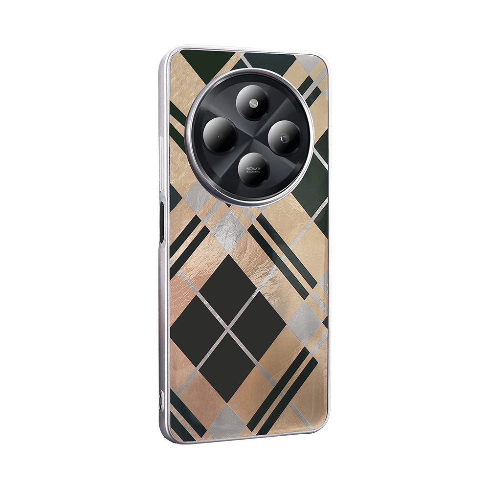 Xiaomi Redmi 14C 4G Kılıf Desenli Zore Mep Kapak Gri Leopar