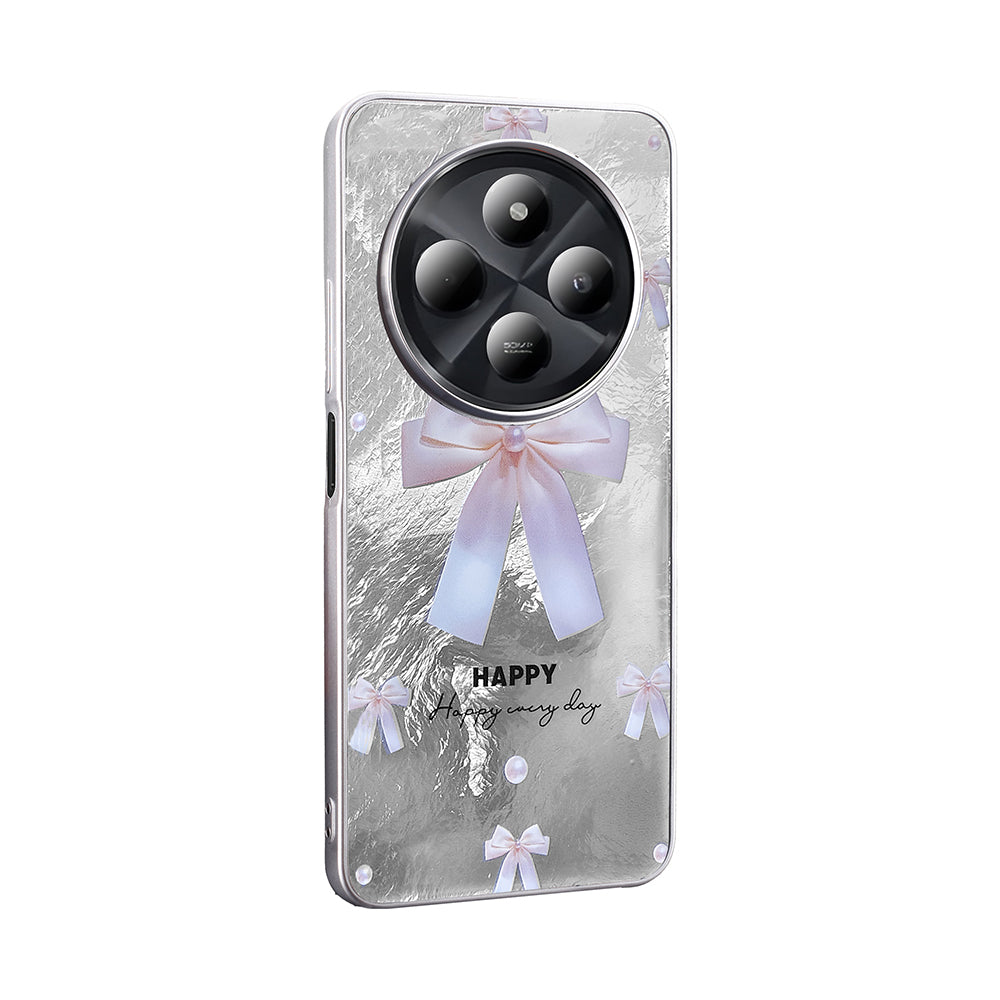 Xiaomi Redmi 14C 4G Kılıf Desenli Zore Mep Kapak Gri Leopar