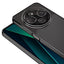 Xiaomi Redmi 14C 4G Kılıf Kamera Korumalı Logo Gösteren Zore Omega Kapak Mavi