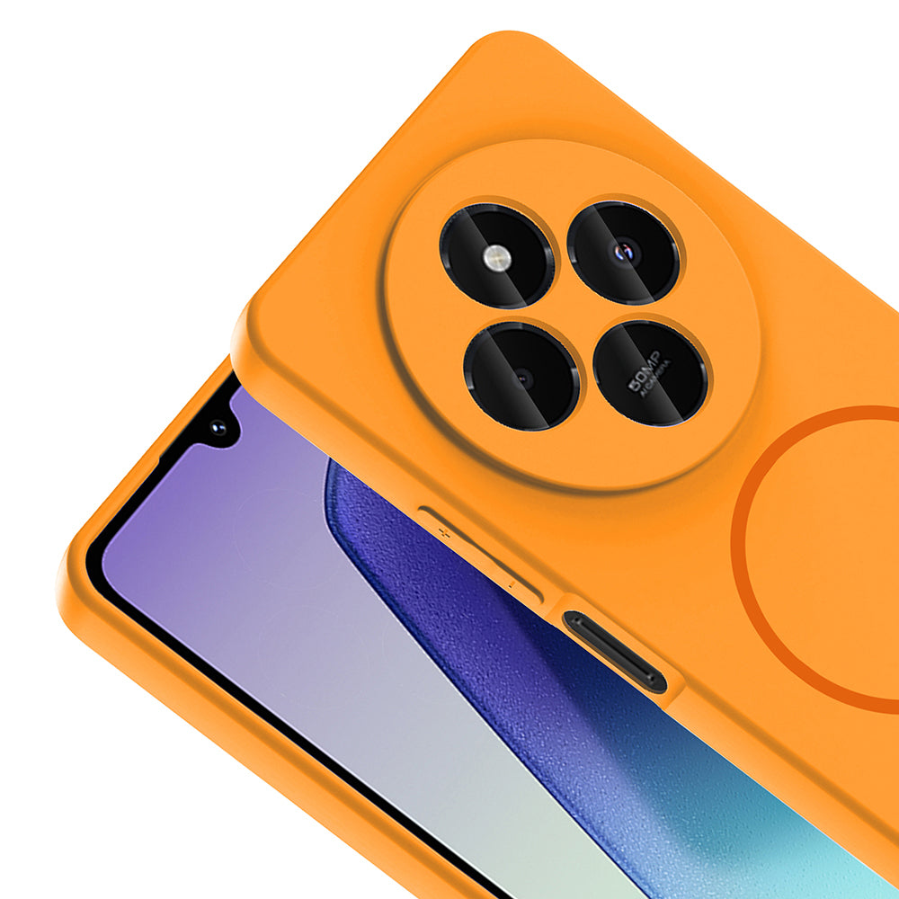 Xiaomi Redmi 14C Kılıf M-safe Şarj Özellikli Zore Meta Kapak Siyah
