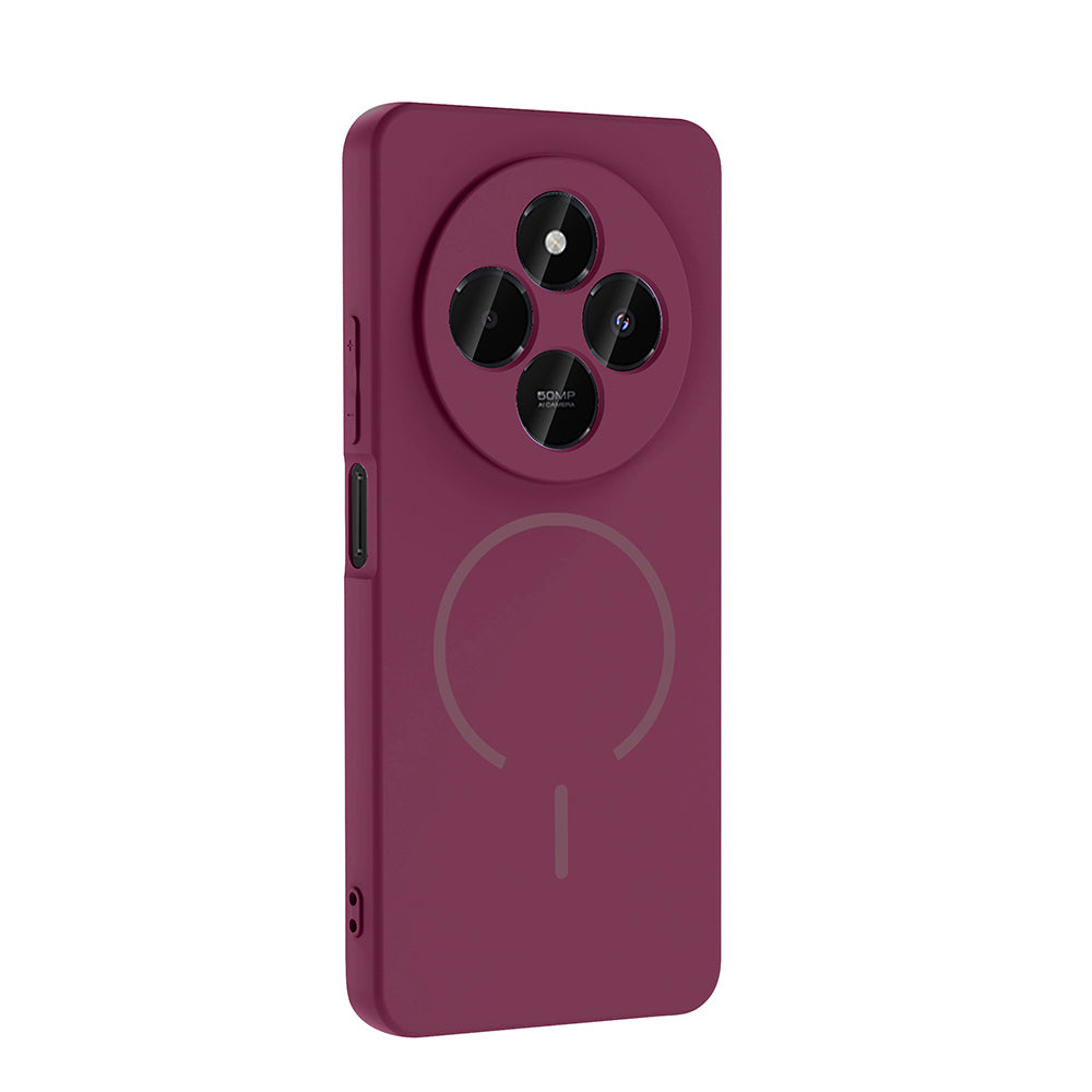 Xiaomi Redmi 14C Kılıf M-safe Şarj Özellikli Zore Meta Kapak Siyah