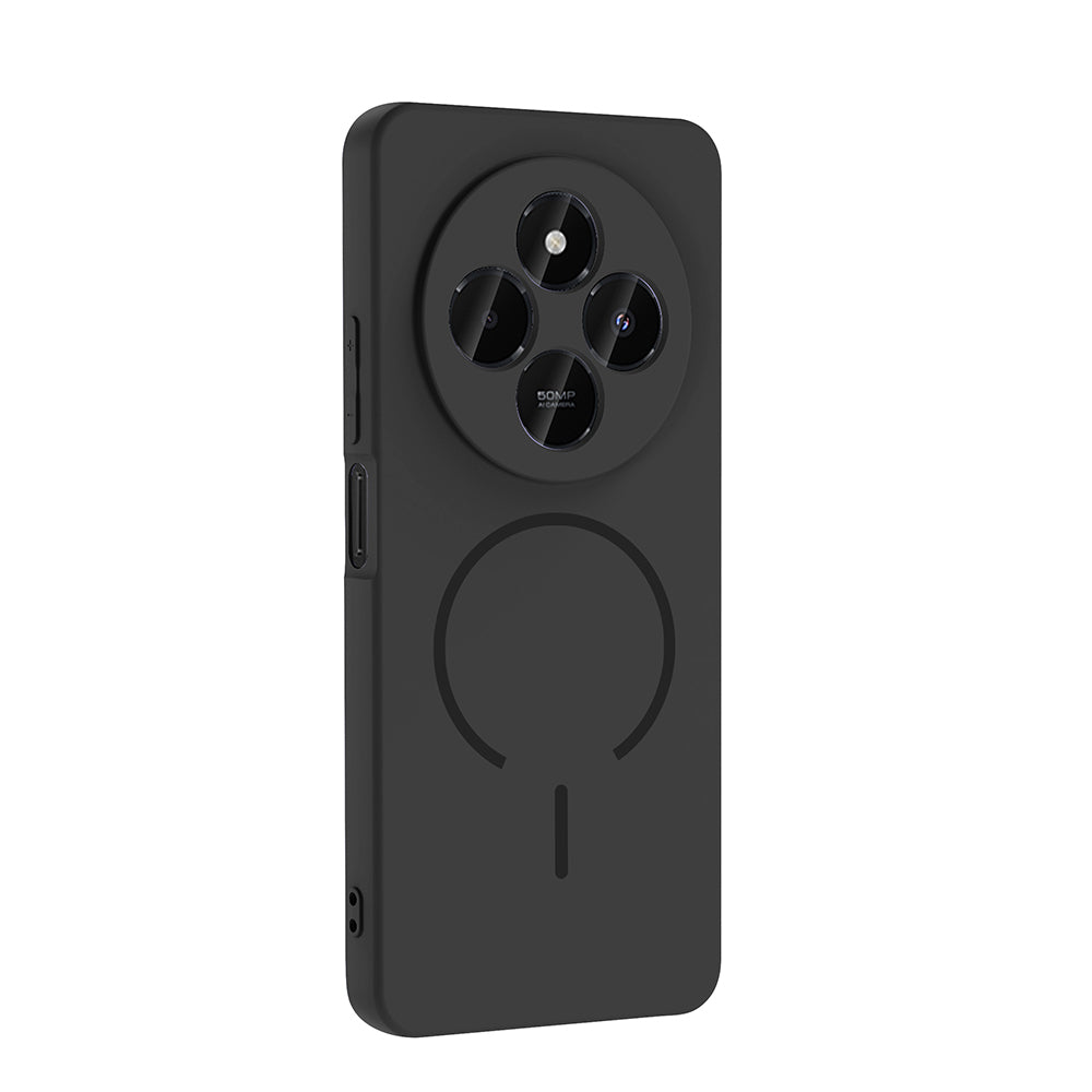 Xiaomi Redmi 14C Kılıf M-safe Şarj Özellikli Zore Meta Kapak Lacivert