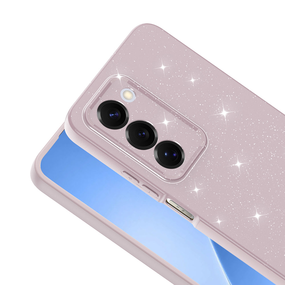 Xiaomi Redmi 15 Kılıf Kamera Korumalı Simli Lüks Zore Koton Kapak Siyah