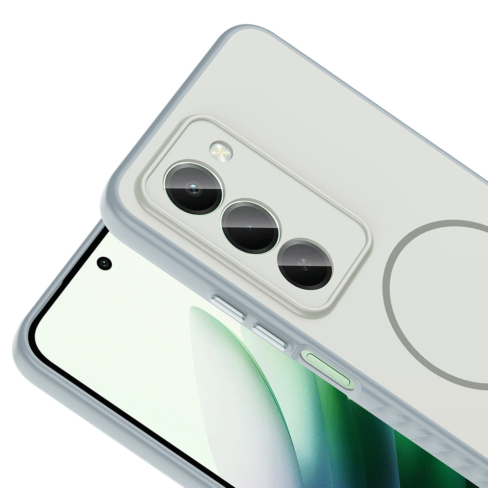 Xiaomi Redmi 15 Kılıf M-safe Şarj Özellikli Zore Tea Kapak Gold