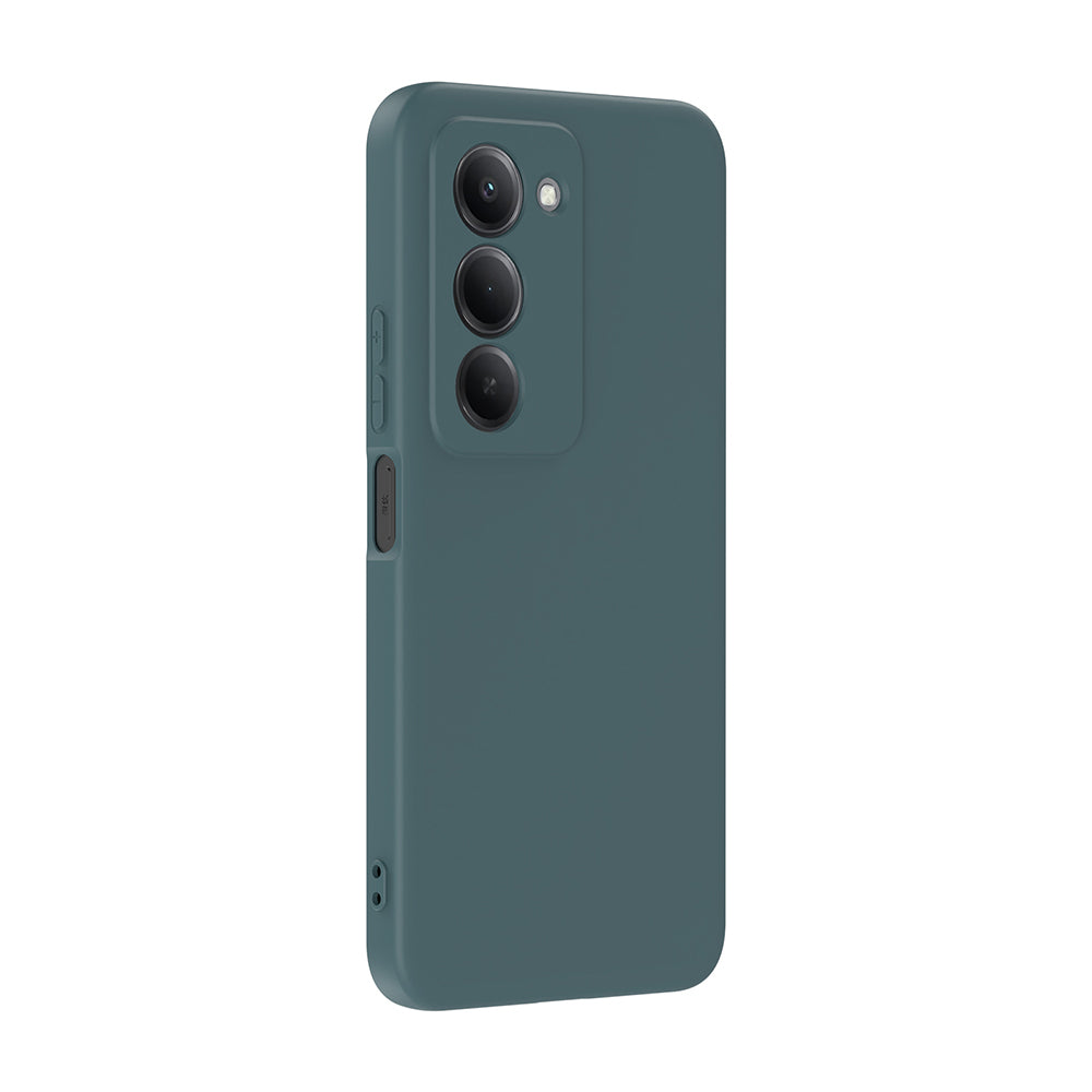 Xiaomi Redmi 15 Kılıf Zore Mara Lansman Kapak Koyu Yeşil