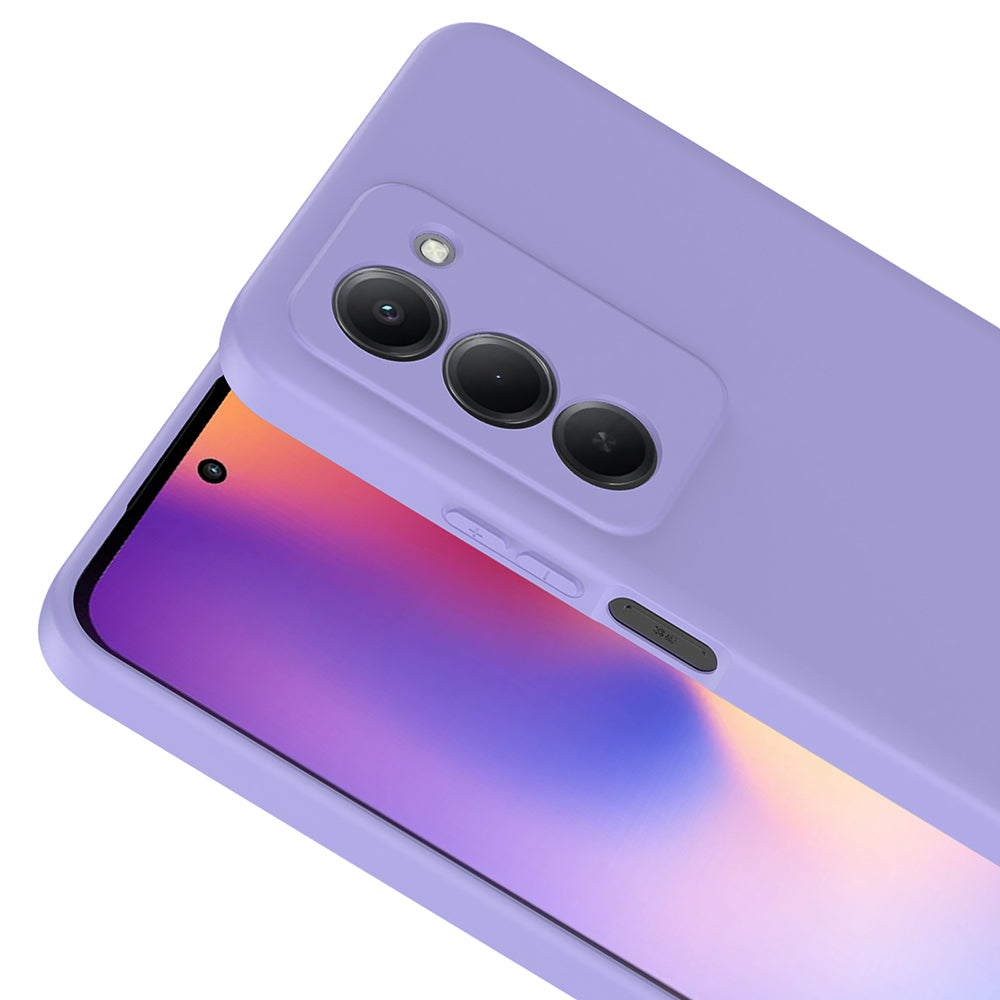 Xiaomi Redmi 15 Kılıf Zore Mara Lansman Kapak Koyu Mor