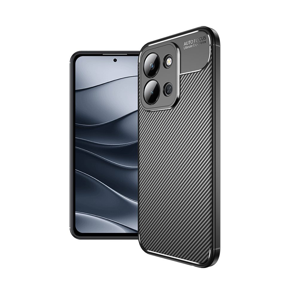 Xiaomi Redmi 15C 4G Kılıf Zore Negro Silikon Kapak Siyah