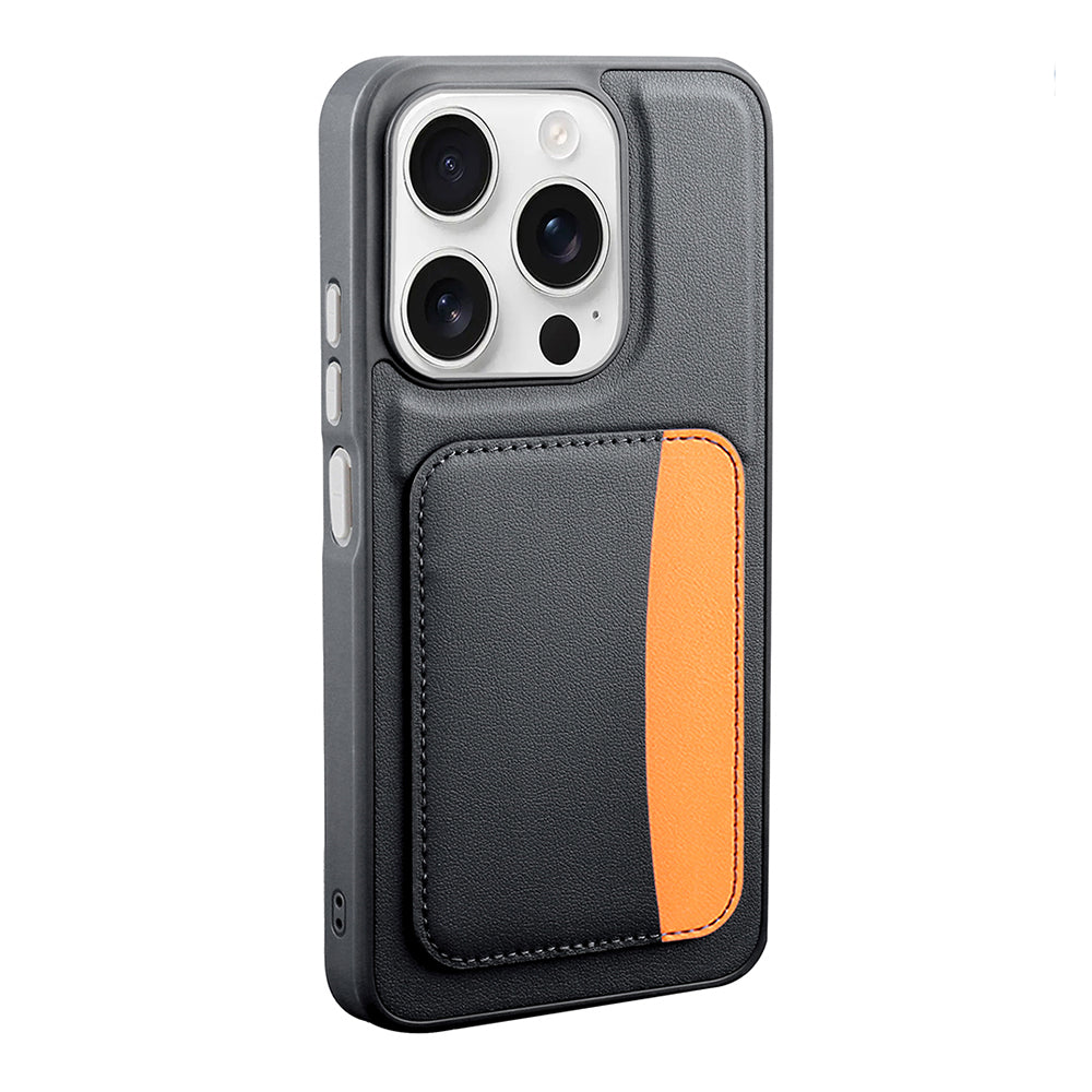 Xiaomi Redmi 15C Kılıf Kartlıklı Zore X-Kart Silikon Kapak Koyu Gri
