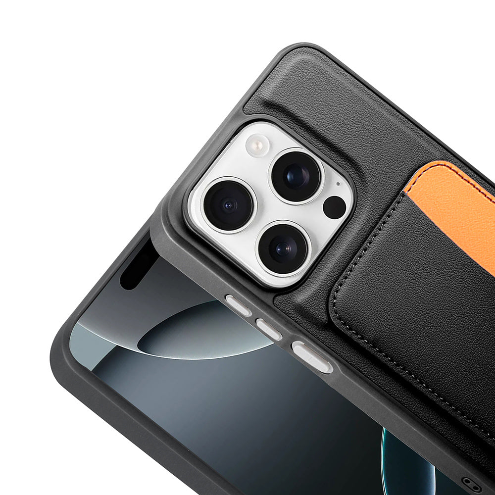 Xiaomi Redmi 15C Kılıf Kartlıklı Zore X-Kart Silikon Kapak Koyu Gri