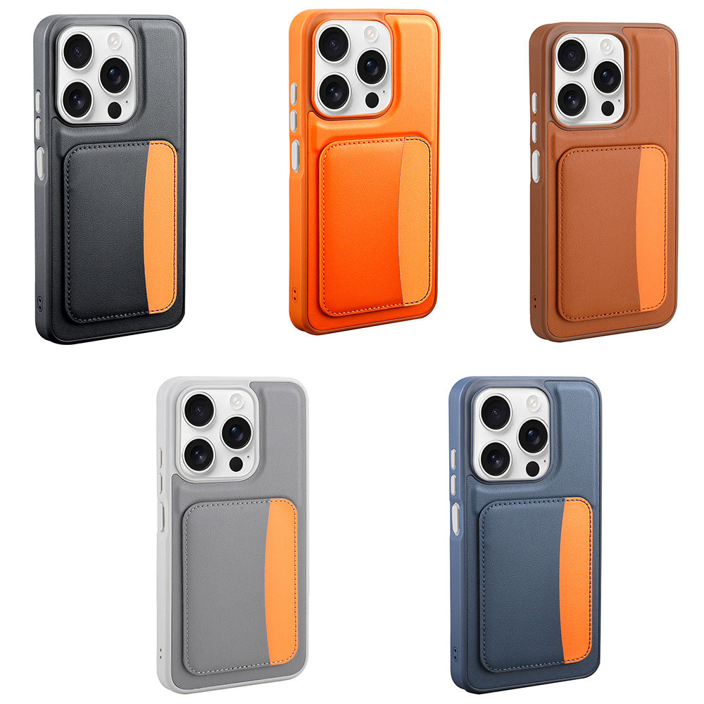 Xiaomi Redmi 15C Kılıf Kartlıklı Zore X-Kart Silikon Kapak Siyah