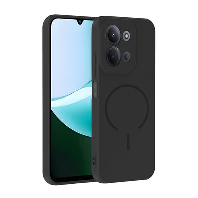 Xiaomi Redmi 15C Kılıf M-safe Şarj Özellikli Zore Meta Kapak