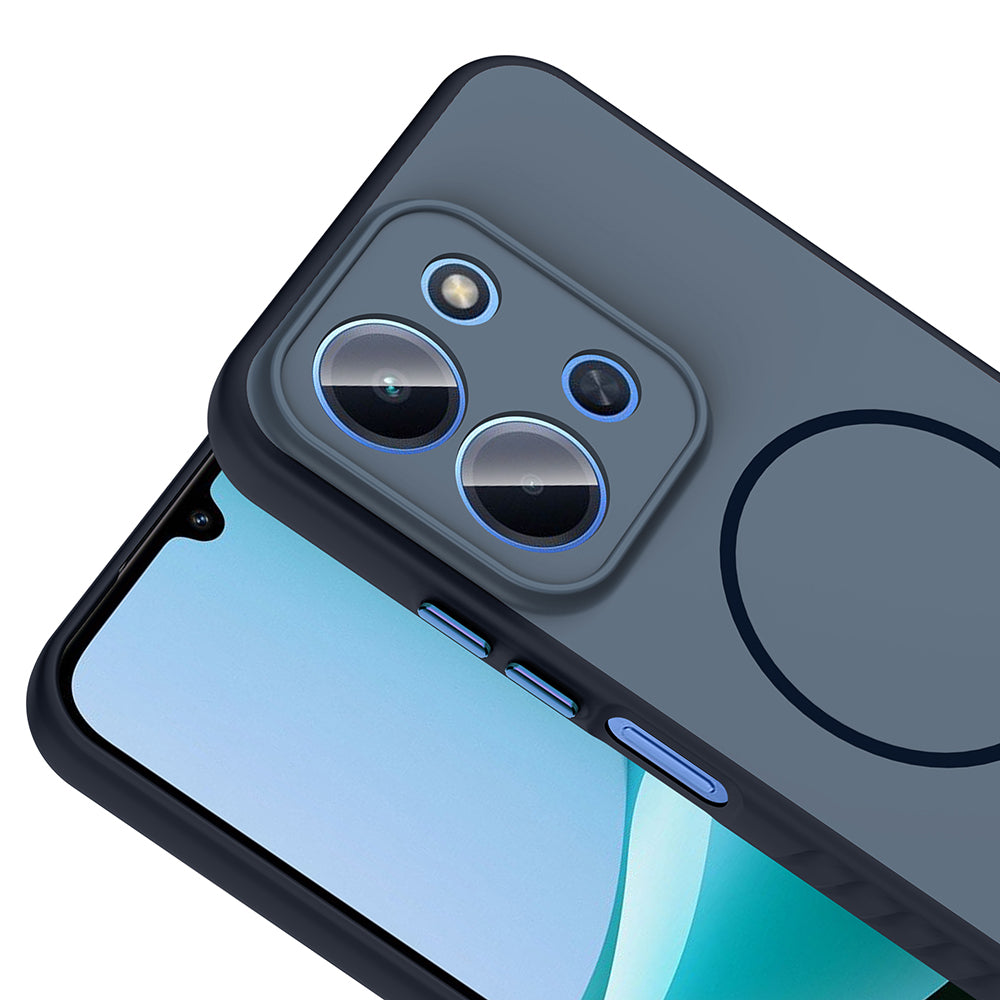 Xiaomi Redmi 15C Kılıf M-safe Şarj Özellikli Zore Tea Kapak Gold