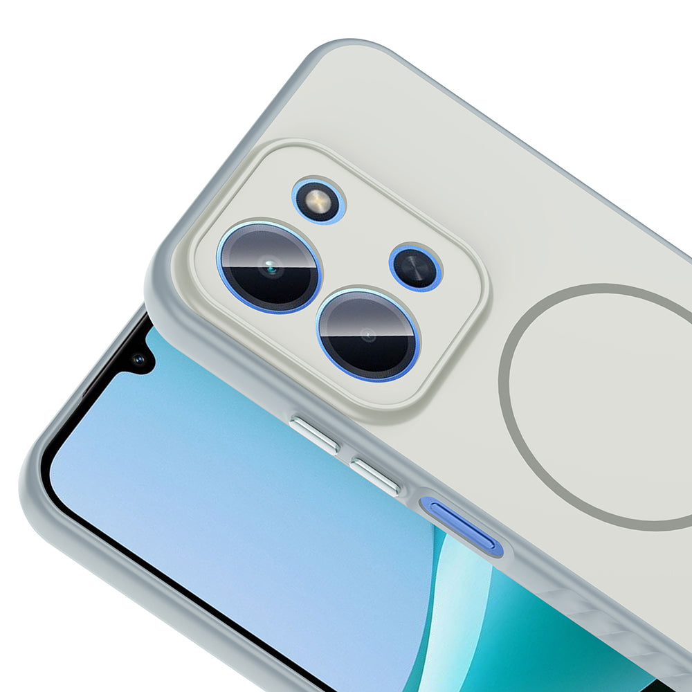 Xiaomi Redmi 15C Kılıf M-safe Şarj Özellikli Zore Tea Kapak Siyah