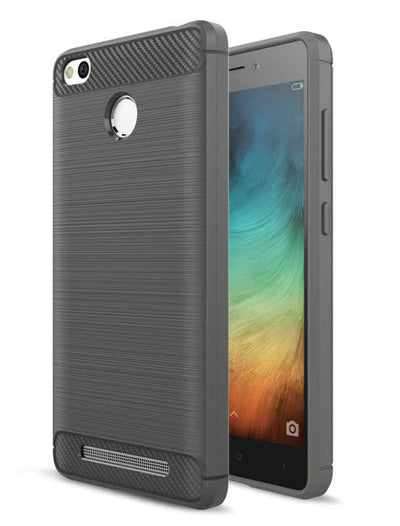 Xiaomi Redmi 3 Pro Kılıf Zore Room Silikon Kapak Gri