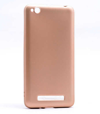 Xiaomi Redmi 4A Kılıf Zore Premier Silikon Kapak Gold