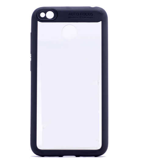 Xiaomi Redmi 4A Kılıf Zore Buttom Kapak Siyah