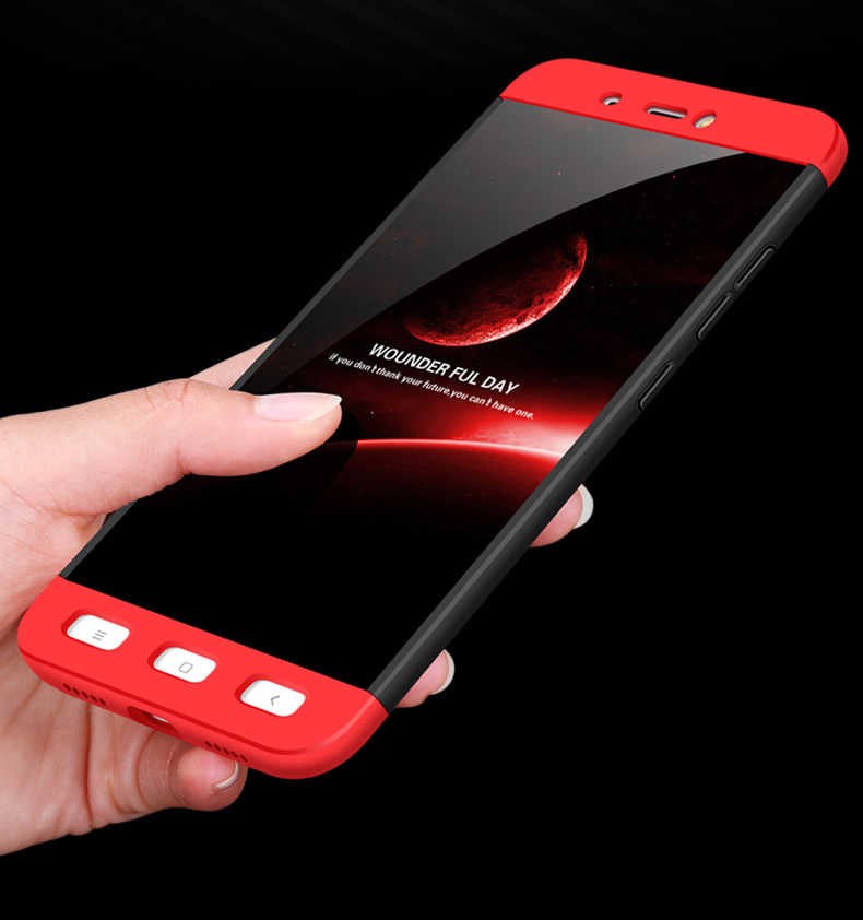 Xiaomi Redmi 4x Kılıf Zore Ays Kapak Kırmızı