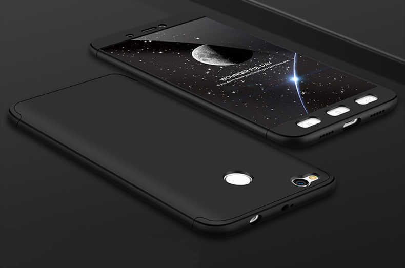 Xiaomi Redmi 4x Kılıf Zore Ays Kapak Siyah