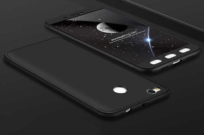 Xiaomi Redmi 4x Kılıf Zore Ays Kapak Siyah