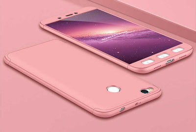 Xiaomi Redmi 4x Kılıf Zore Ays Kapak Rose Gold