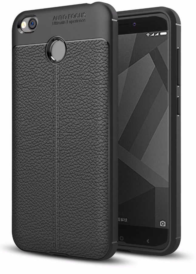 Xiaomi Redmi 4x Kılıf Zore Niss Silikon Kapak Siyah