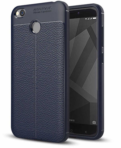 Xiaomi Redmi 4x Kılıf Zore Niss Silikon Kapak Lacivert