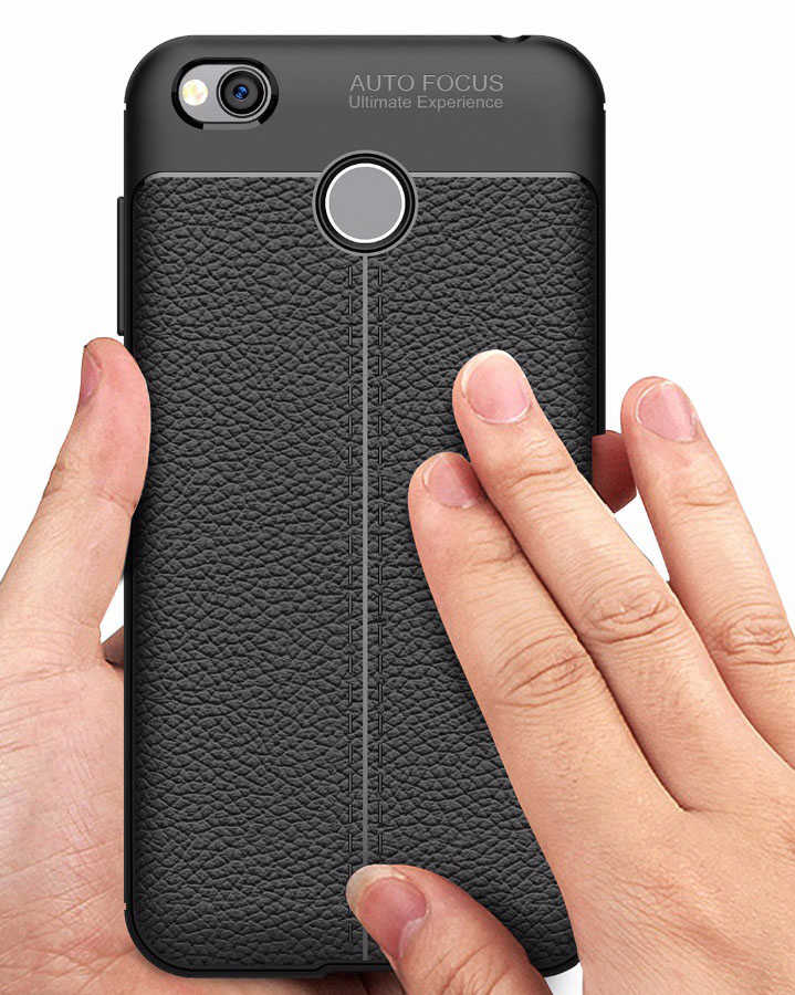 Xiaomi Redmi 4x Kılıf Zore Niss Silikon Kapak Gri