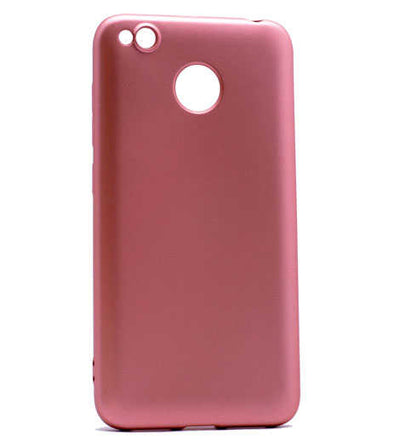 Xiaomi Redmi 4X Kılıf Zore Premier Silikon Kapak Rose Gold