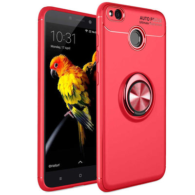 Xiaomi Redmi 4x Kılıf Zore Ravel Silikon Kapak Kırmızı