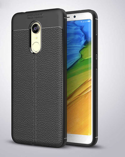 Xiaomi Redmi 5 Kılıf Zore Niss Silikon Kapak Siyah
