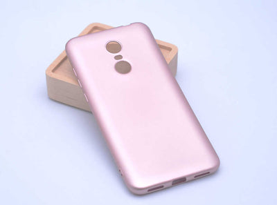Xiaomi Redmi 5 Kılıf Zore Premier Silikon Kapak Rose Gold