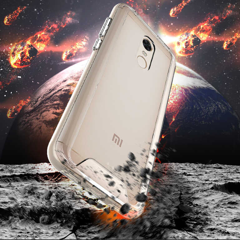 Xiaomi Redmi 5 Plus Kılıf Zore Gard Silikon Renksiz
