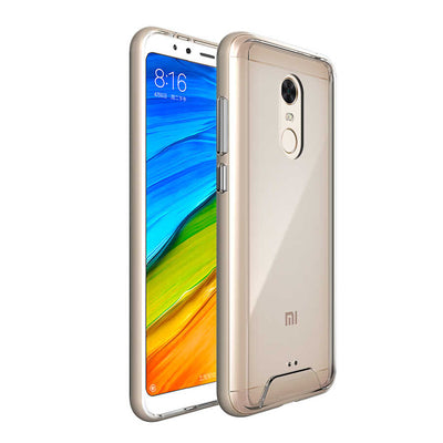 Xiaomi Redmi 5 Plus Kılıf Zore Gard Silikon Renksiz