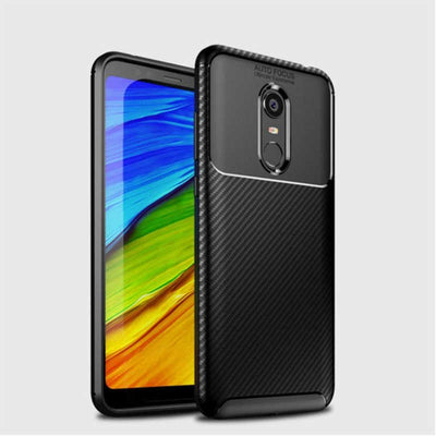 Xiaomi Redmi 5 Plus Kılıf Zore Negro Silikon Kapak Siyah