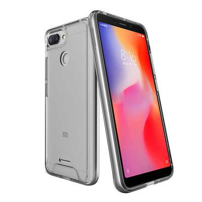 Xiaomi Redmi 6 Kılıf Zore Gard Silikon Renksiz