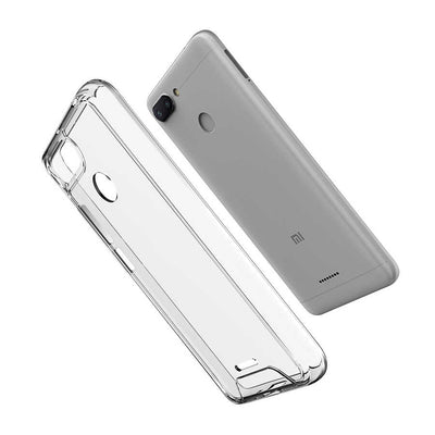 Xiaomi Redmi 6 Kılıf Zore Gard Silikon Renksiz