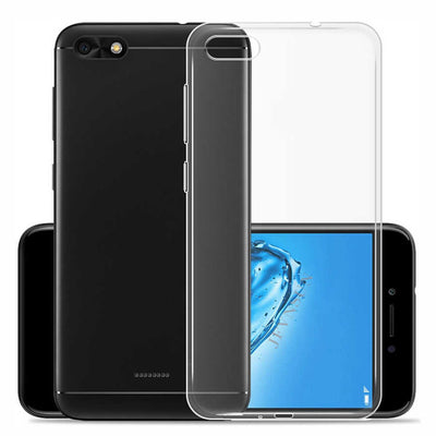 Xiaomi Redmi 6A Kılıf Zore Süper Silikon Kapak Renksiz