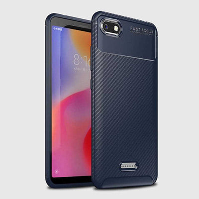 Xiaomi Redmi 6A Kılıf Zore Negro Silikon Kapak Kahverengi