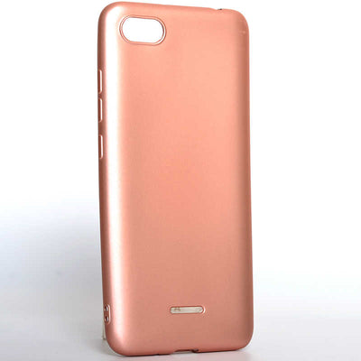 Xiaomi Redmi 6A Kılıf Zore Premier Silikon Kapak Rose Gold