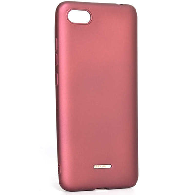 Xiaomi Redmi 6A Kılıf Zore Premier Silikon Kapak Mürdüm