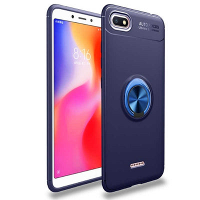 Xiaomi Redmi 6A Kılıf Zore Ravel Silikon Kapak Mavi