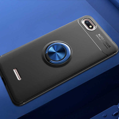 Xiaomi Redmi 6A Kılıf Zore Ravel Silikon Kapak Mavi