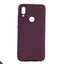 Xiaomi Redmi 7 Kılıf Zore Premier Silikon Kapak Mürdüm