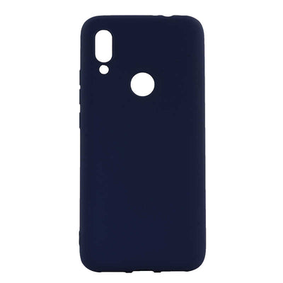 Xiaomi Redmi 7 Kılıf Zore Premier Silikon Kapak Lacivert