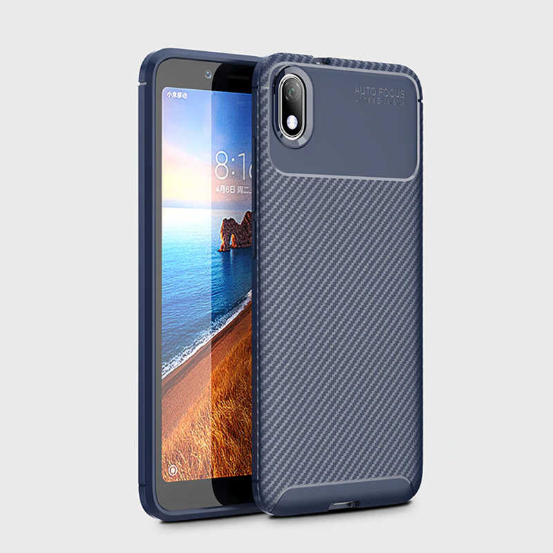 Xiaomi Redmi 7A Kılıf Zore Negro Silikon Kapak Lacivert
