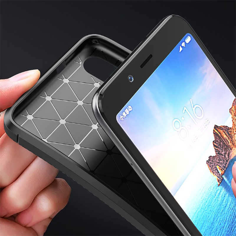 Xiaomi Redmi 7A Kılıf Zore Negro Silikon Kapak Siyah