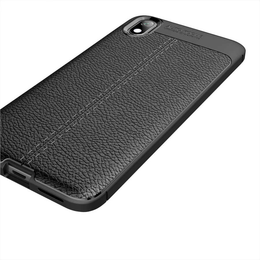 Xiaomi Redmi 7A Kılıf Zore Niss Silikon Kapak Lacivert