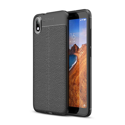 Xiaomi Redmi 7A Kılıf Zore Niss Silikon Kapak Siyah