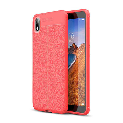 Xiaomi Redmi 7A Kılıf Zore Niss Silikon Kapak Kırmızı
