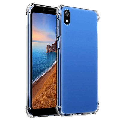 Xiaomi Redmi 7A Kılıf Zore Nitro Anti Shock Silikon Renksiz